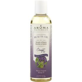 LAVENDER PASSION FLOWER AROMATHERAPY by RELAXING THERAPEUTIC MASSAGE OIL 6 OZ