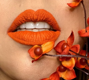 Matte Liquid Lipstick (Color: Orange Shade 26, size: 36mL)