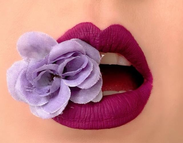 Matte Liquid Lipstick (Color: Purple Shade 19, size: 36mL)