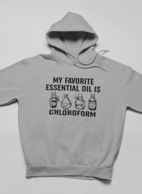 My Favorite Essential Oil Is Hoodie (Color: Athletic Heather, size: XXX-Large)